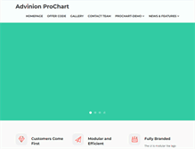 Tablet Screenshot of prochartview.com
